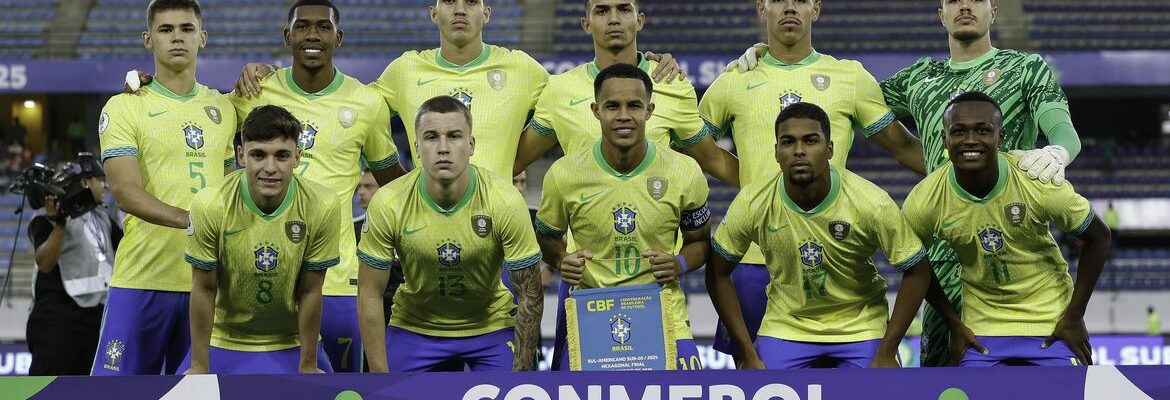 Brasil enfrenta a Colômbia mirando vaga para o Mundial Sub-20