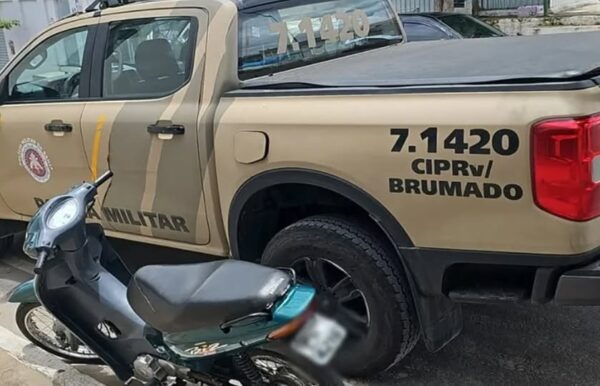 Aracatu: 2ª CIPRv recupera motocicleta roubada na BA-262