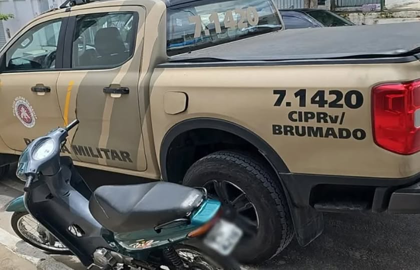 Aracatu: 2ª CIPRv recupera motocicleta roubada na BA-262