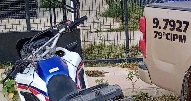 79ª CIPM recupera motocicleta roubada durante torneio de futebol em Caetanos