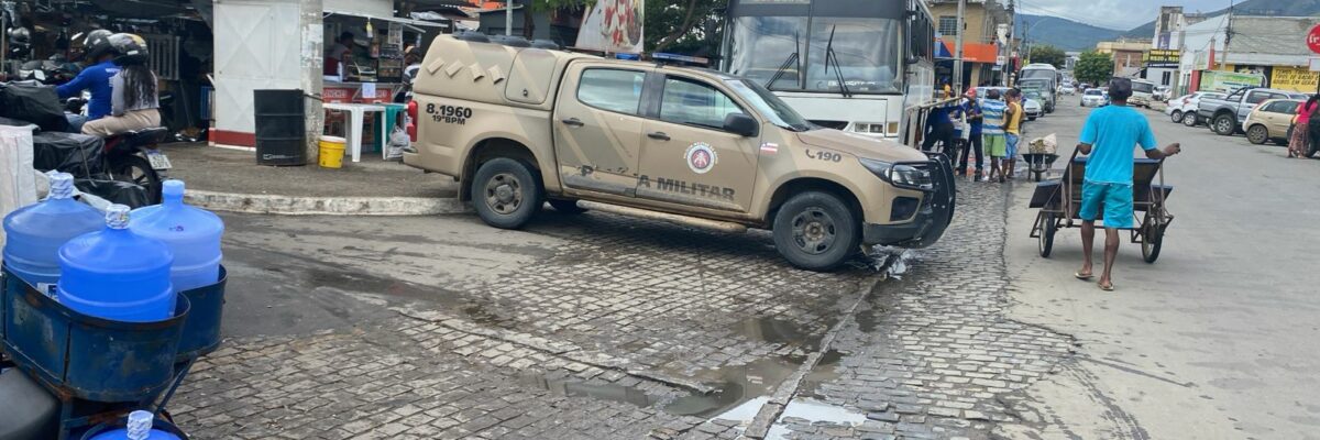 Urgente: Traficante do Mercadão Vicente Grilo atirou contra a polícia em Jequié e fugiu