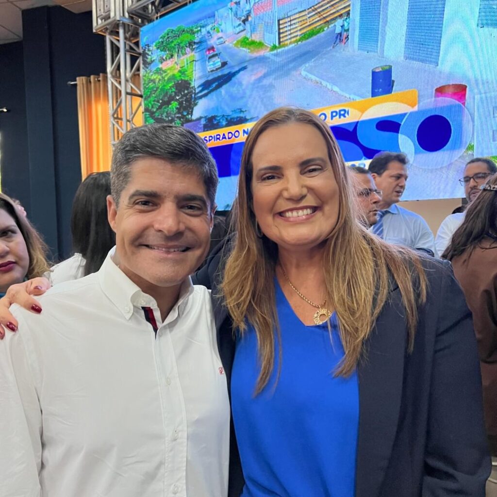 Prefeita Sheila Lemos de Vitória da Conquista é cogitada para compor chapa de ACM Neto em 2026