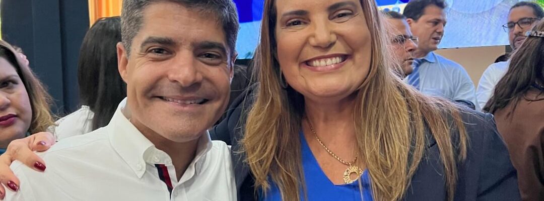 Prefeita Sheila Lemos de Vitória da Conquista é cogitada para compor chapa de ACM Neto em 2026