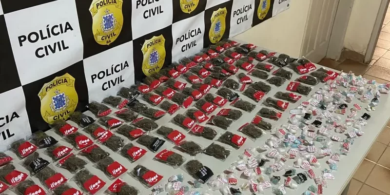 Mulher é presa com toneladas de drogas em operação policial na Bahia