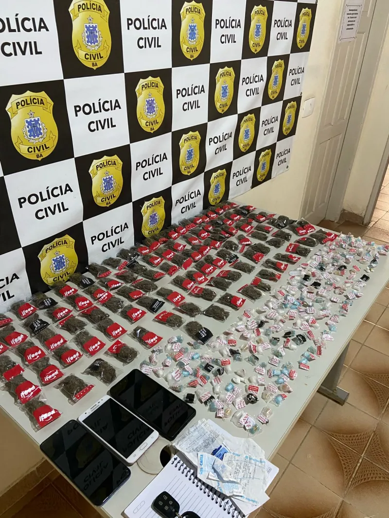 Mulher é presa com toneladas de drogas em operação policial na Bahia