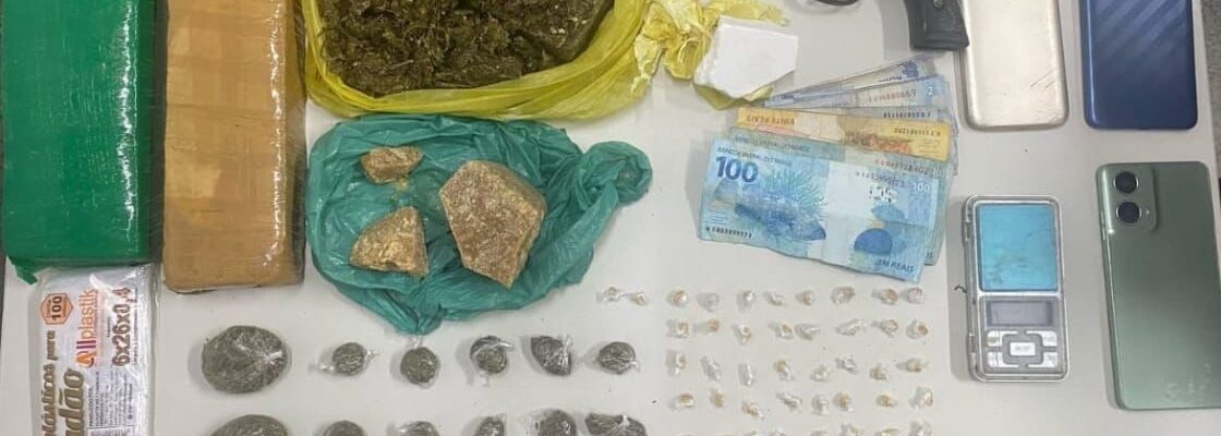 RONDESP apreende drogas e armas em operação em Jequié