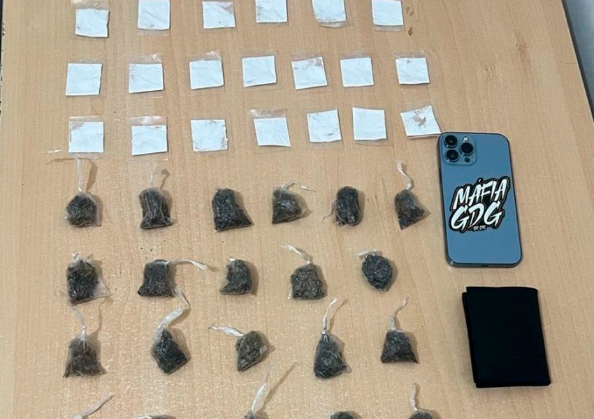 Se deu mal: Homem é preso com drogas em estrada vicinal após tentar fugir da polícia em Rio do Pires