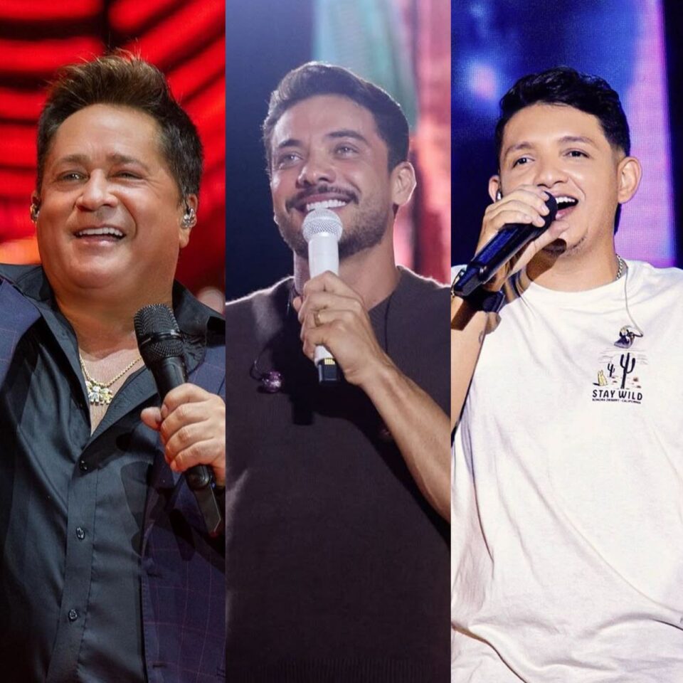 Leonardo, Wesley Safadão e Marcynho Sensação podem ser atrações no Arraiá da Conquista 2025