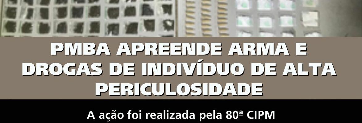 Confronto em Cândido Sales: Suspeito de tráfico morre após troca de tiros com o PETO