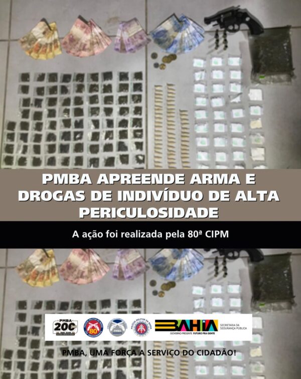Confronto em Cândido Sales: Suspeito de tráfico morre após troca de tiros com o PETO