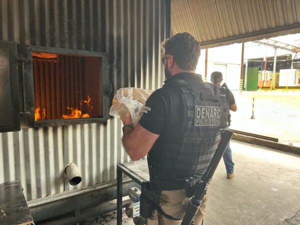 Conquista: Ação Policial elimina quase meia tonelada de drogas apreendidas