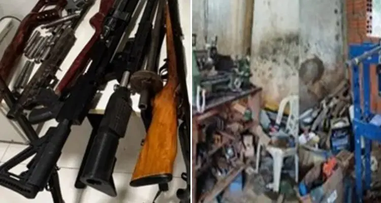 Homem é preso por fabricar e vender armas ilegalmente em Riacho de Santana