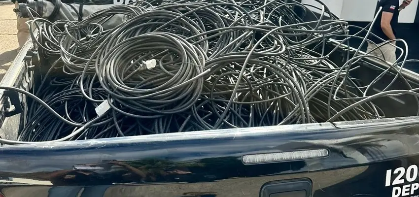 Polícia Civil recupera 2 mil metros de fios elétricos furtados da Prefeitura de Brumado