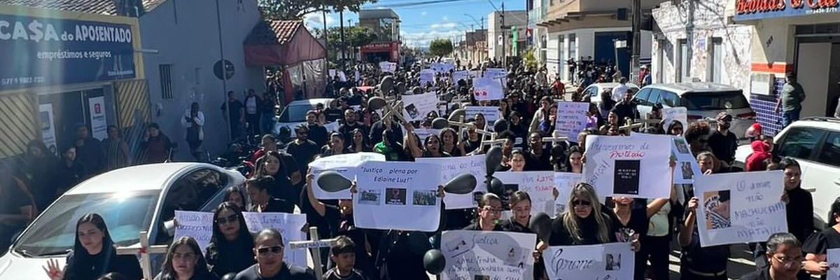 Planalto clama por justiça após feminicídio da jovem Edlane Luz com medida protetiva