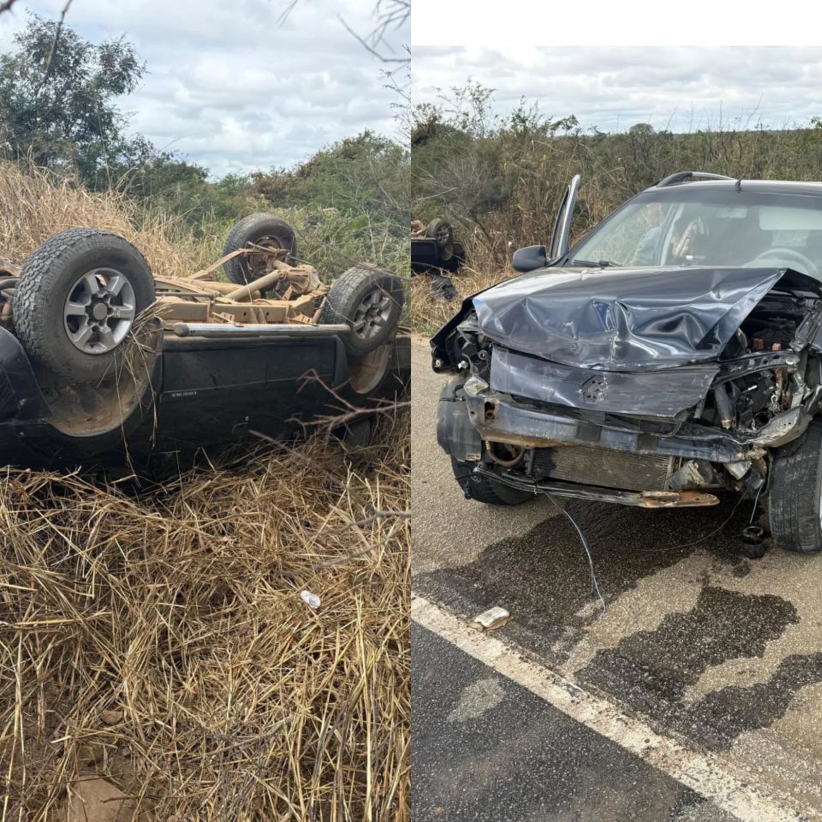 Ultrapassagem indevida provoca novo acidente na perigosa BA-262 entre Vitória da Conquista e Anagé