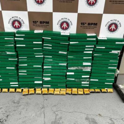 PM prende traficante de Vitória da Conquista com grande carga de drogas em Itabuna