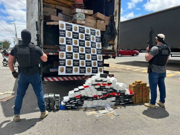 Operação policial desmantela mega esquema do tráfico de drogas em Vitória da Conquista
