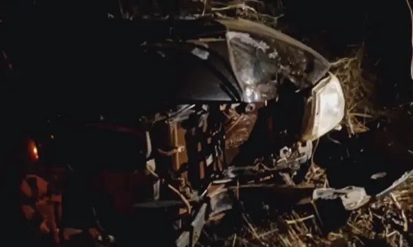 Jovem escapa ileso após carro se chocar com árvore em curva perigosa na Chapada Diamantina