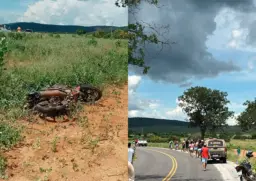 Duas fatalidades em acidentes de moto chocam Dom Basílio no último domingo