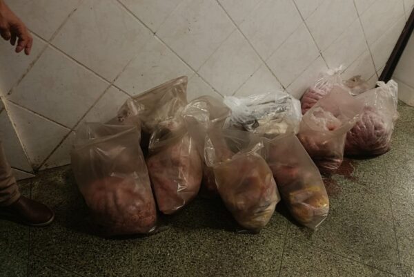 Vigilância Sanitária apreende 200 kg de carne imprópria em açougue de Vitória da Conquista