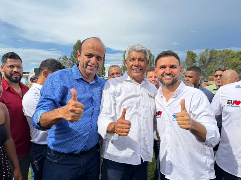 Cândido Sales celebra inaugurações com visita do governador Jerônimo Rodrigues