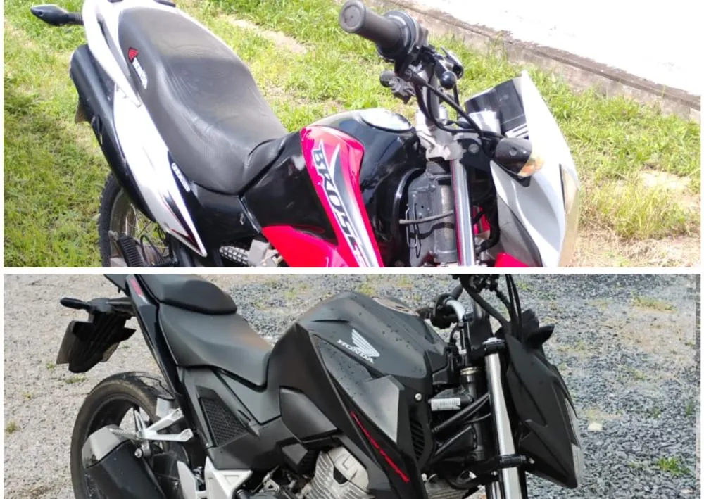 Polícia Rodoviária apreende duas motocicletas em Barra da Estiva durante operação