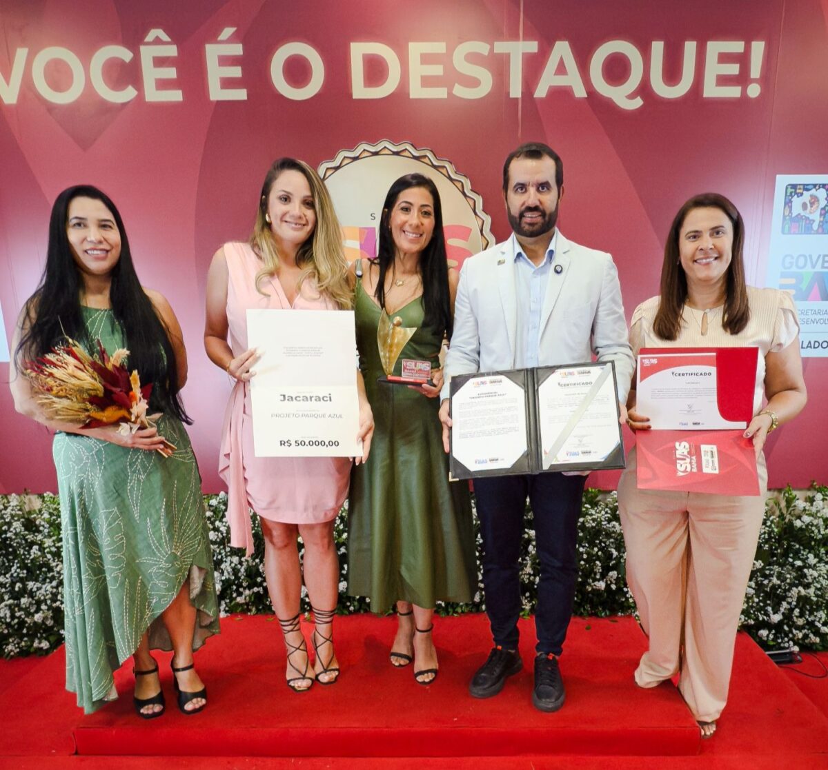 Jacaraci brilha no Prêmio SUAS e se destaca com projeto sobre autismo