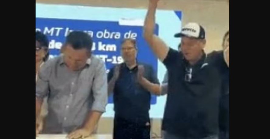 Deputado Valmir Moretto é gravado comemorando licitação em MT e gera polêmica