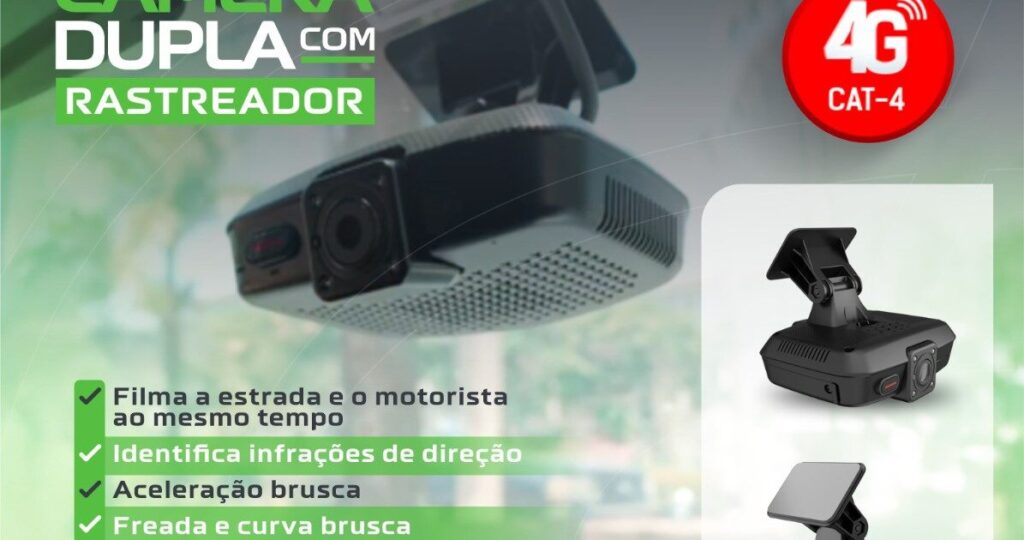 Câmera Dupla e Rastreador 4G: Inovação para Segurança da Sua Frota Câmera Dupla e Rastreador 4G: Inovação para Segurança da Sua Frota