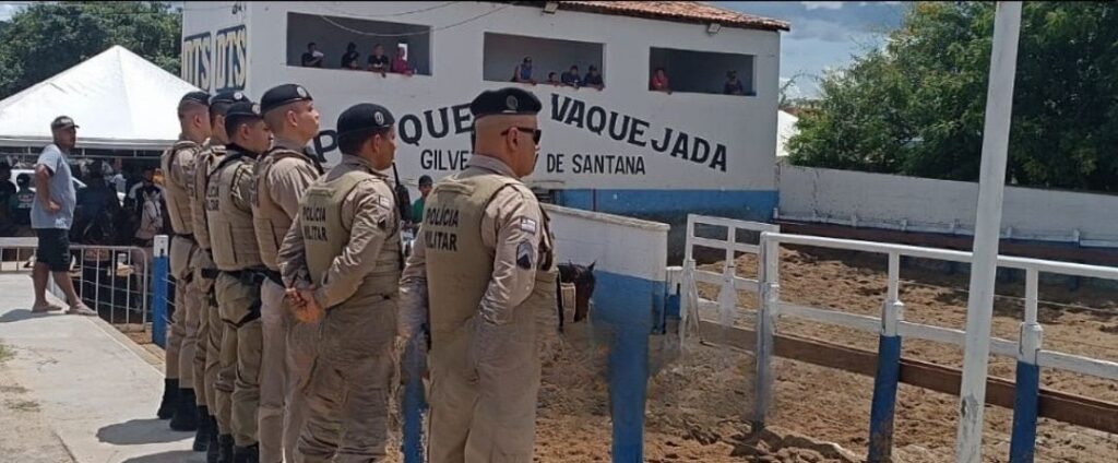 Polícia Militar Assegura Tranquilidade na Vaquejada de Santa Maria da Vitória