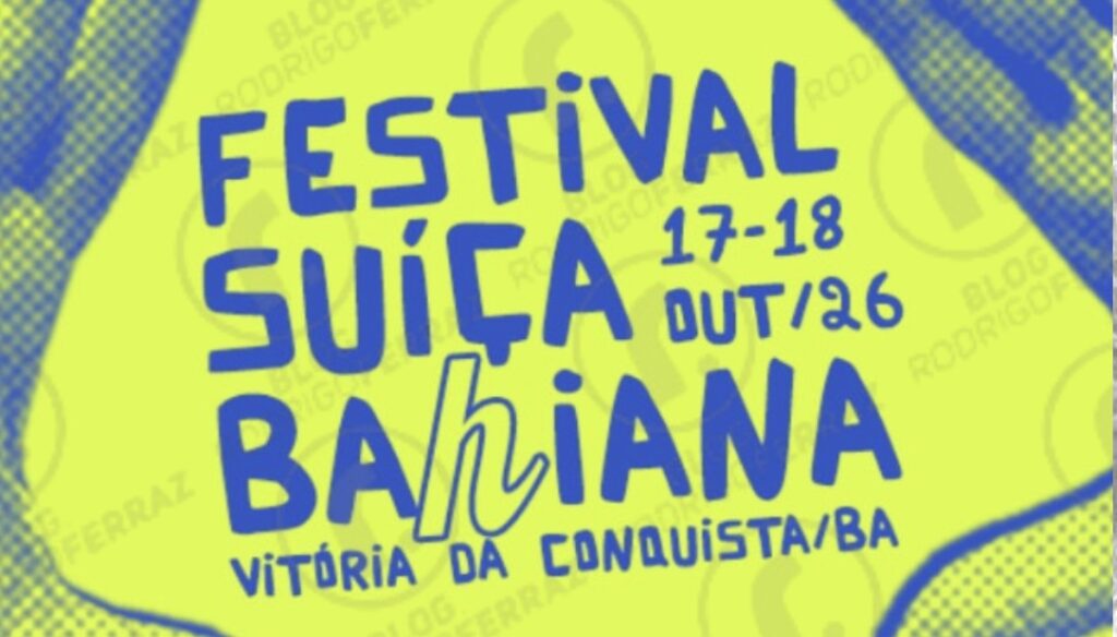 Festival Suíça Bahiana 2026: Mais de 30 artistas confirmados para outubro