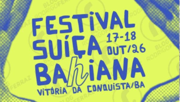 Festival Suíça Bahiana 2026: Mais de 30 artistas confirmados para outubro