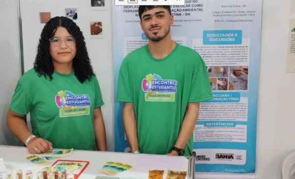 Estudantes da Chapada Diamantina desenvolvem bioplásticos inovadores com produtos locais