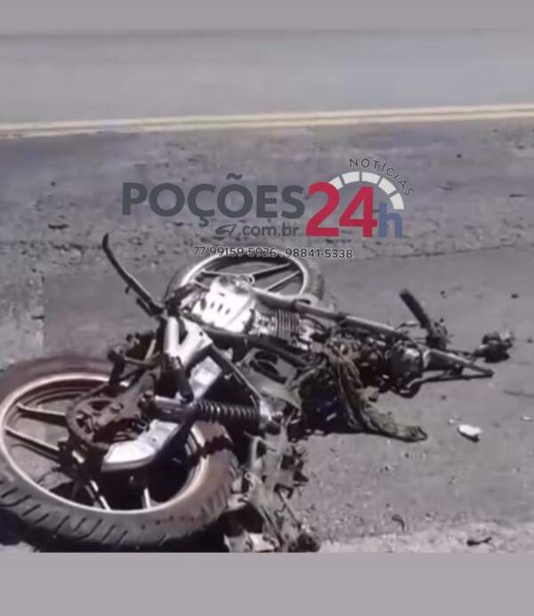Motociclista morre em colisão na BR-116, em Poções