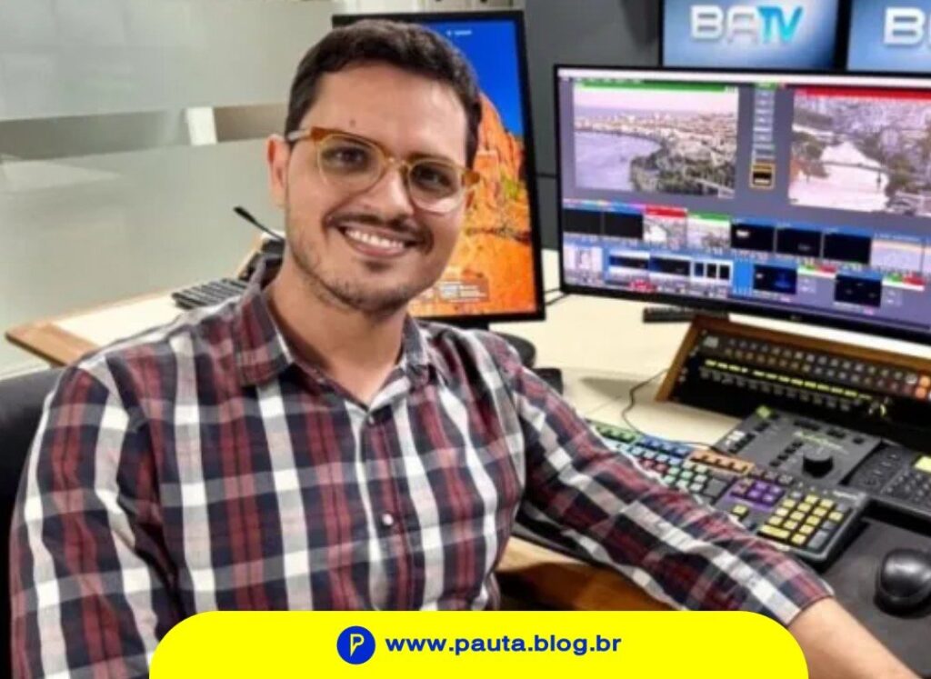 Paulo Santana é o novo chefe de redação da TV Santa Cruz em Itabuna