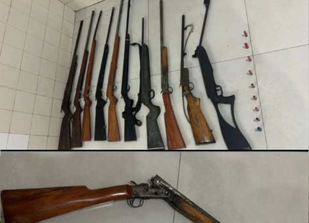 Polícia Militar apreende 10 armas de fogo em operação em Barreiras