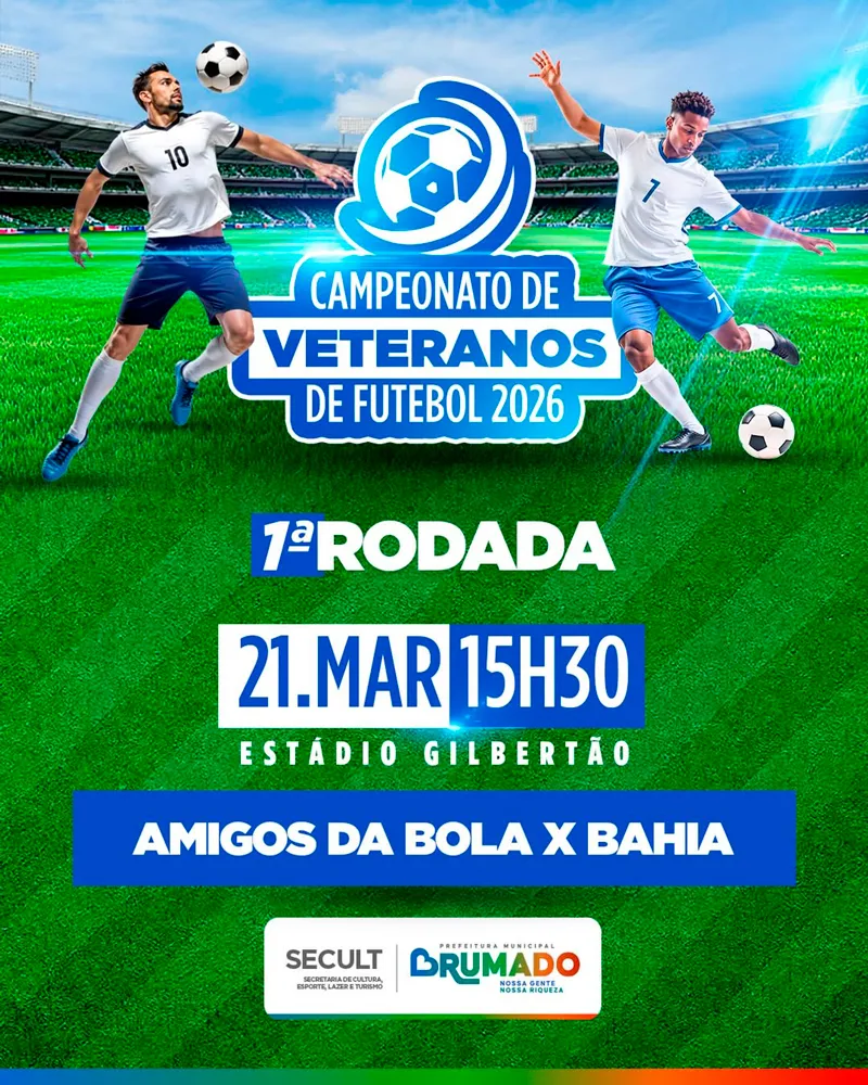 Brumado se prepara para o início do Campeonato de Veteranos de Futebol 2026