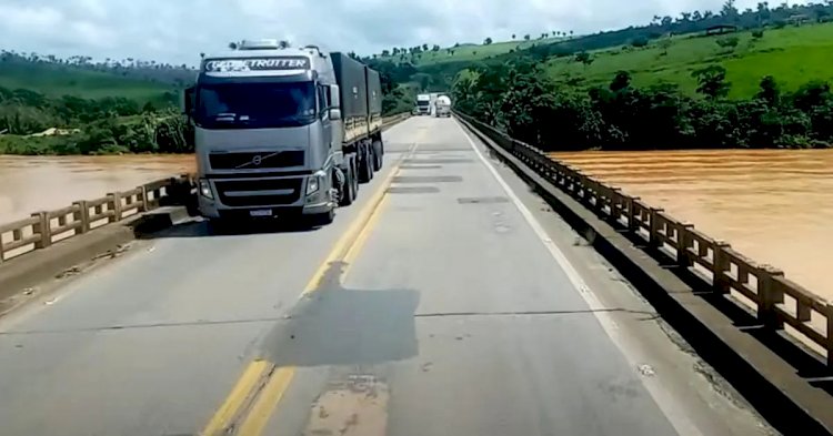 Novas regras de tráfego na ponte do Rio Jequitinhonha em Itapebi começam na segunda