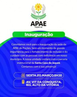 Poções dá um passo importante na inclusão com a nova unidade da APAE