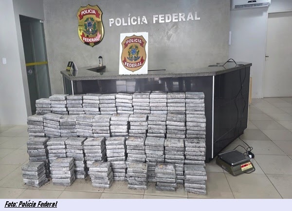 Polícia Federal desmantela esquema de tráfico e apreende 500 kg de cocaína em São Luís