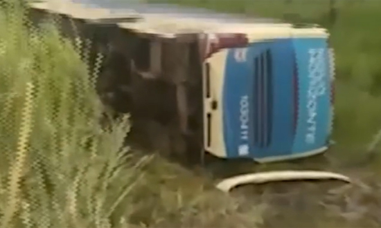 Acidente com ônibus da Novo Horizonte deixa 11 feridos na Bahia; saiba mais