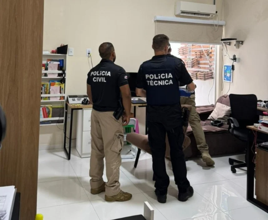 Fonoaudióloga é presa acusada de violência contra criança em clínica de reabilitação em Jequié