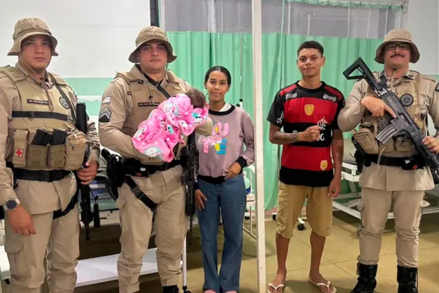 Polícia resgata recém-nascida engasgada em Barra do Choça com manobra de emergência