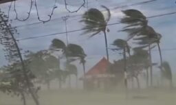 Cidade de Santos, no litoral de São Paulo, registra ventos de 109 km/h