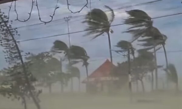 Cidade de Santos, no litoral de São Paulo, registra ventos de 109 km/h