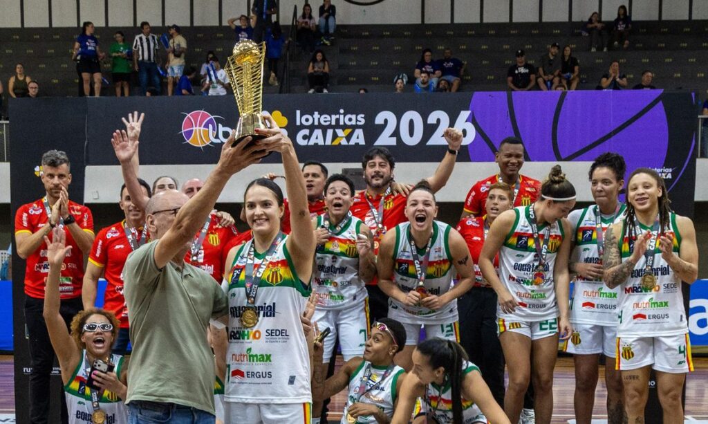 Sampaio Basquete é campeão da Liga Nacional de Basquete Feminino 2026 Sampaio Basquete é campeão da Liga Nacional de Basquete Feminino 2026
