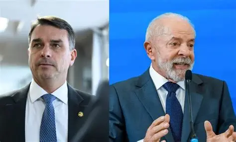 Pesquisa CNT/MDA mostra Lula à frente de Flávio Bolsonaro no 1º turno; vantagem diminui no 2º