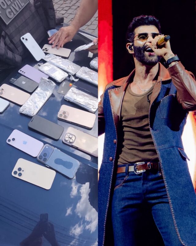 28 celulares furtados durante show de Gusttavo Lima em Goiânia são recuperados em Brumado, na Bahia