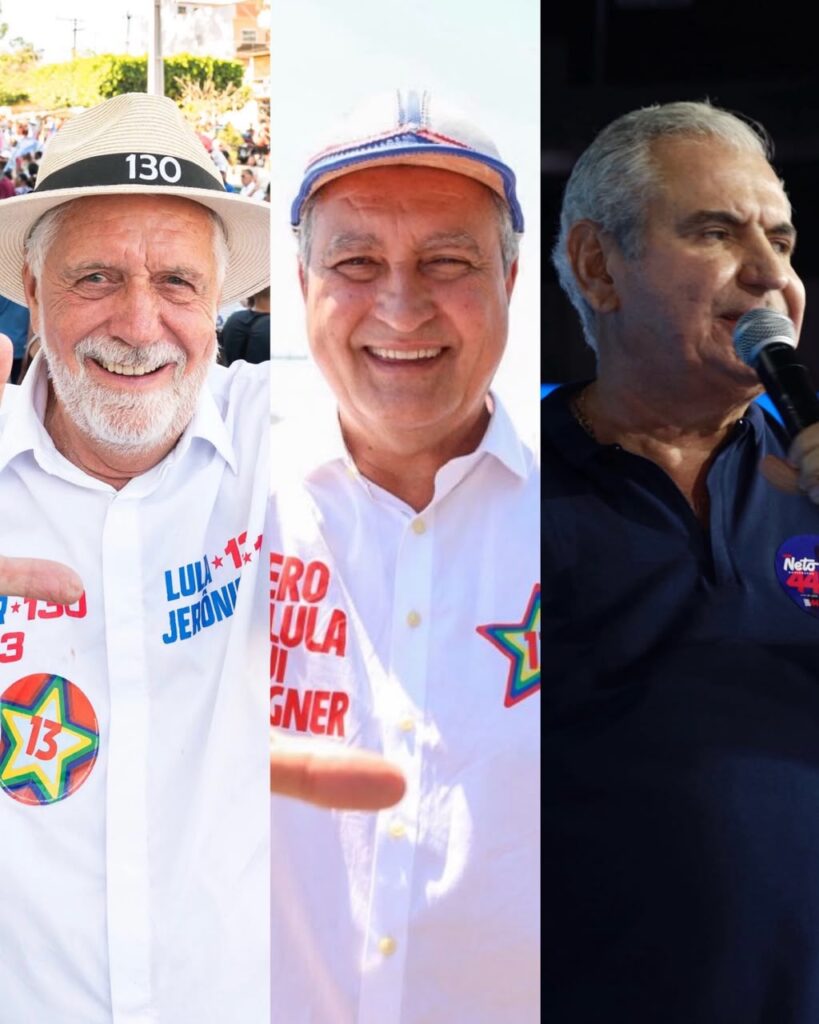 Ausência de Wagner, Rui e Coronel vira alvo de críticas durante debate ao Senado na TV Bahia