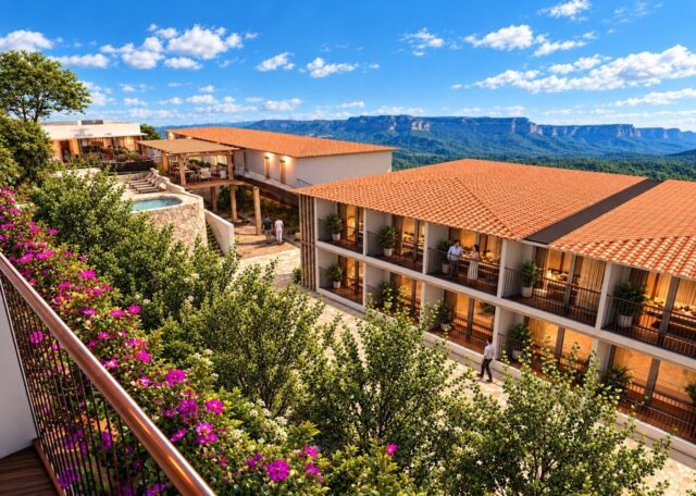 Chapada Diamantina terá empreendimento residencial de alto padrão com piscinas aquecidas entre rochas em Mucugê